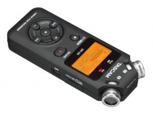 tascam dr05 voice recorder for interviews