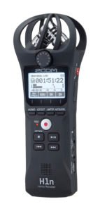 zoom h1n voice recorder for interviews