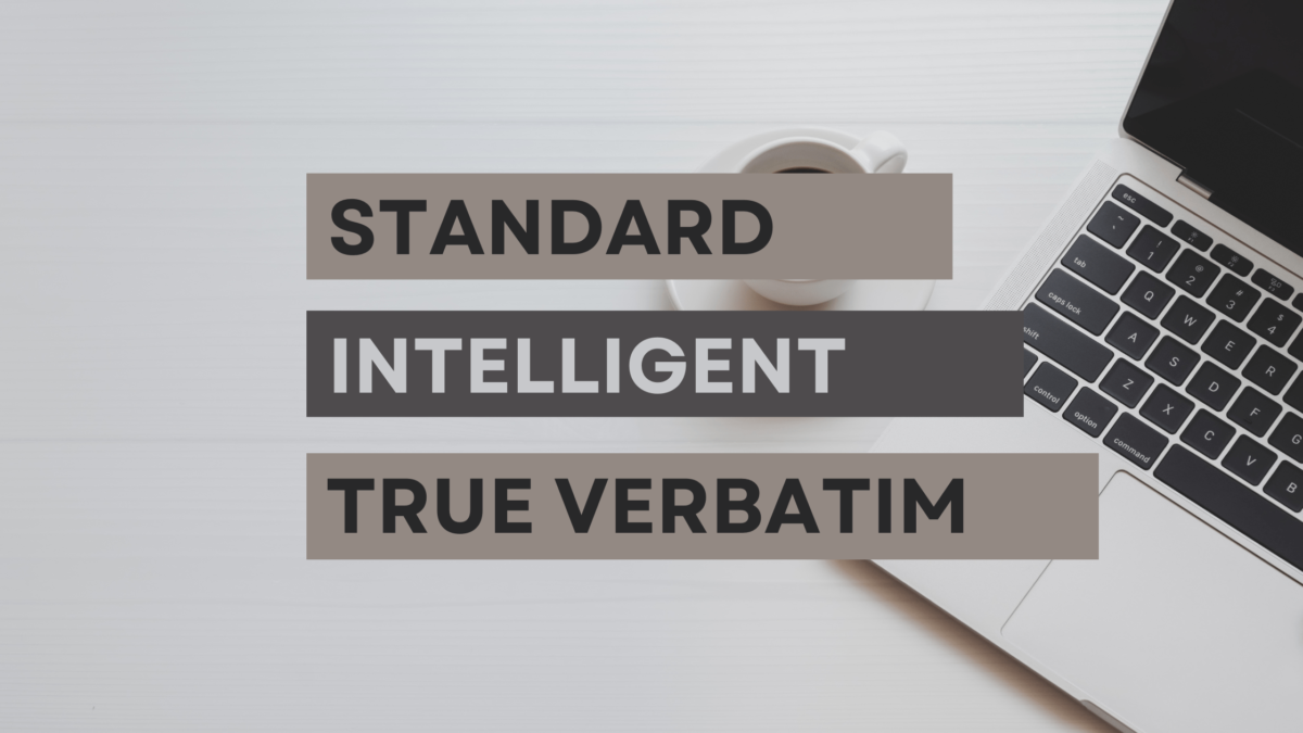 4 Rules of Verbatim Transcription - IndianScribes