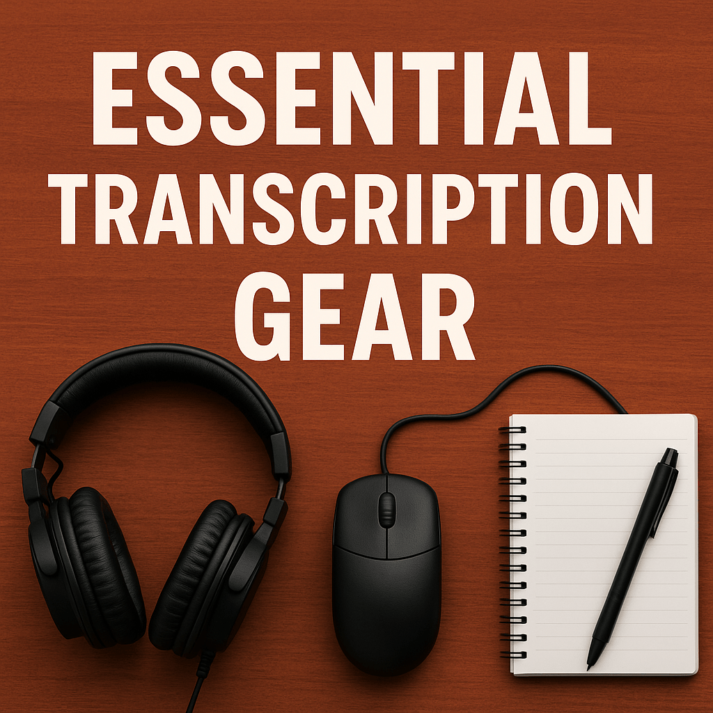 Essential Transcription Gear